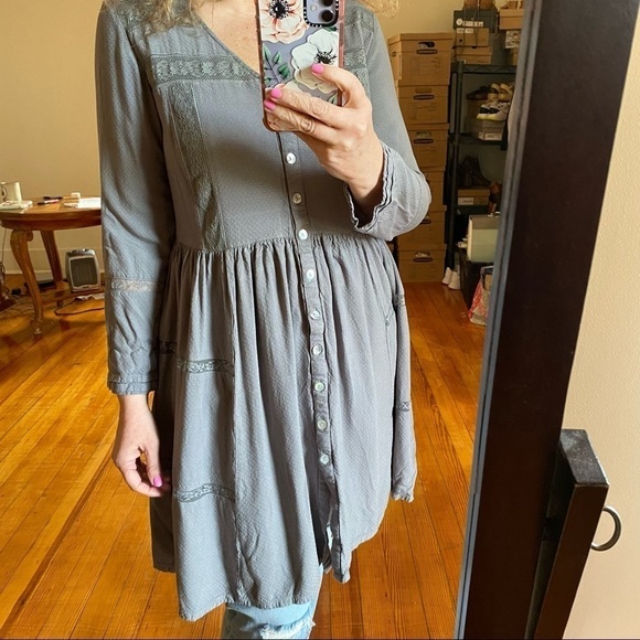 Vintage April Cornell Boho Lagenlook Top or Dress - Picture 1 of 11